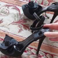 Дамски летни сандали с висок ток, снимка 6 - Сандали - 37198527