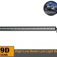 9D 114 СМ 800W Off-Road LED BAR с лупи Hi/Lo Къси и Дълги Светлини, снимка 1 - Аксесоари и консумативи - 43700259