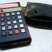 Супер ретро находка - калкулатор ЕЛКА 103Р червена, снимка 13 - Антикварни и старинни предмети - 33311424