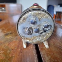 Стар настолен часовник Мир, снимка 3 - Антикварни и старинни предмети - 43732156