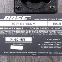 ТОНКОЛОНИ  Bose 501 series V , снимка 9 - Тонколони - 33517574