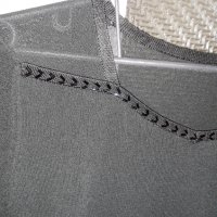 Дамска блузка черна полупрозрачна с къс ръкав, снимка 3 - Тениски - 29007788