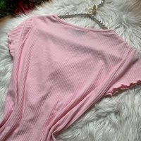 Розова блуза, снимка 3 - Тениски - 33177688