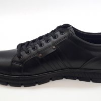Мъжки обувки 1246 черни, снимка 3 - Ежедневни обувки - 26733358
