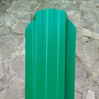 Метални профили (летви) GELESMETAL за ограда, Цвят Зелена мента, 600мм, снимка 2 - Огради и мрежи - 40038913