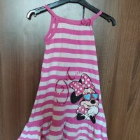 Страхотна лятна рокличка на Дисни с Мини Маус, снимка 3 - Детски рокли и поли - 29074013