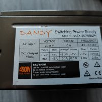 DANDY 450 W Захранване за компютър !, снимка 2 - Захранвания и кутии - 43747069