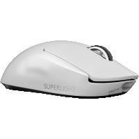 Безжична геймърска мишка LOGITECH G PRO X SUPERLIGHT БЯЛА SS301493, снимка 2 - Клавиатури и мишки - 39887879