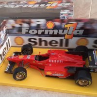 Ferrari F310 1996 М. Schumacher 1:20-колекционерски метален болид, снимка 9 - Колекции - 44099929