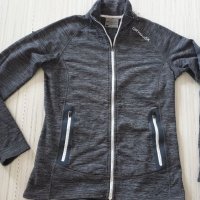 ORTOVOX Merino Inside Stretch Full Zip Womens Size M ОРИГИНАЛ! Дамско горнище с цял цип!, снимка 1 - Спортни екипи - 38795803