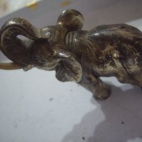 Стара статуетка на слон., снимка 2 - Антикварни и старинни предмети - 43925992