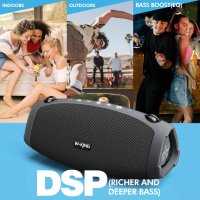 W-King Блутут мобилна колонка Bluetooth Speaker - X10 Black- 70W, снимка 17 - Bluetooth тонколони - 43147473