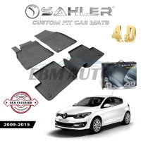 Гумени Стелки SAHLER 4D RENAULT MEGANE 3 2009 - 2015, снимка 1 - Аксесоари и консумативи - 44089312