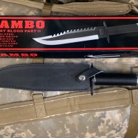 НОЖ “RAMBO II”, снимка 7 - Оборудване и аксесоари за оръжия - 39750864
