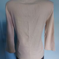 Брадова памучна блуза "Betty Barclay"® / голям размер , снимка 4 - Блузи с дълъг ръкав и пуловери - 15454758