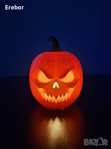 Хелуин тиква skull pumpkin, снимка 1
