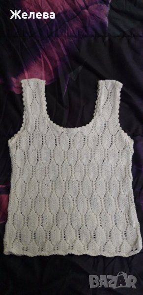 Дамски потник, плетен на 1 кука, снимка 1