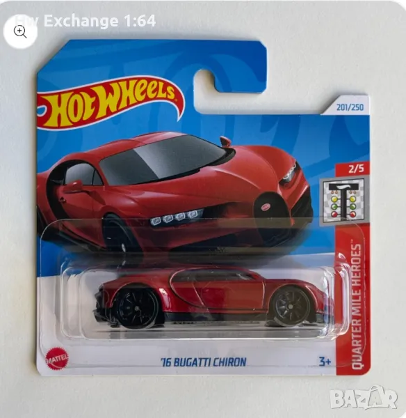 Hot Wheels '16 Bugatti Chiron , снимка 1