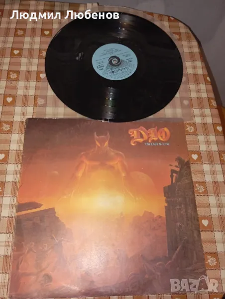 Грамофонна плоча Dio the last in line, снимка 1