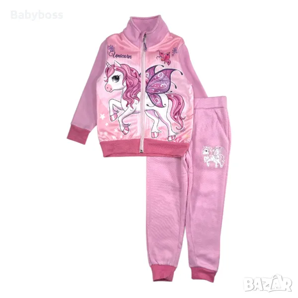 Екип за момиче с еднорог, снимка 1