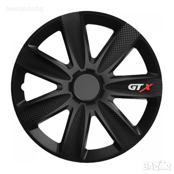 Тасове за джанти Versaco Carbon GTX 16'' - Black, снимка 1