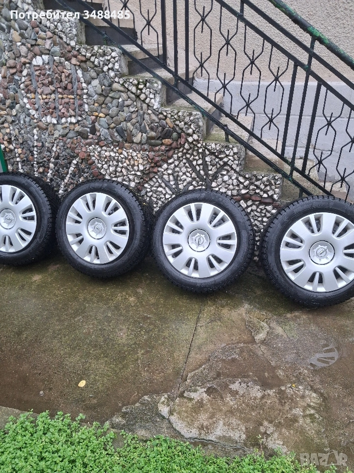 Зимни гуми с джанти , снимка 1