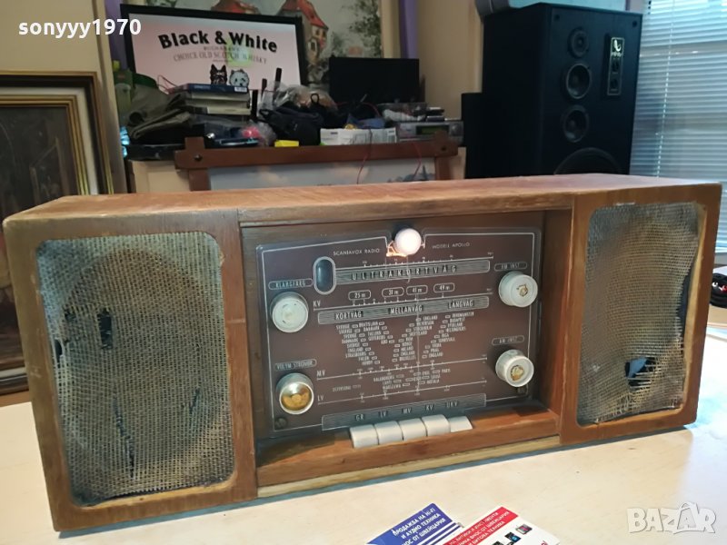 *scaniavox radio-modell apollo sweden 1007211554, снимка 1