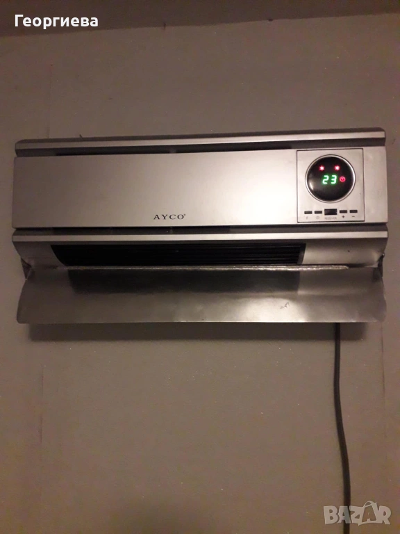Отоплителна електрическа печка AYCO за стена, снимка 1