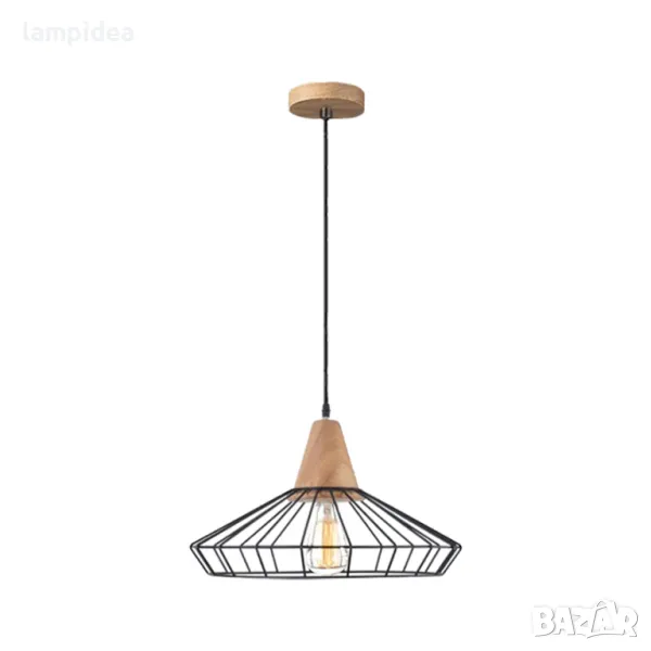 Пендел с Дървен връх и Метална решетка, снимка 1