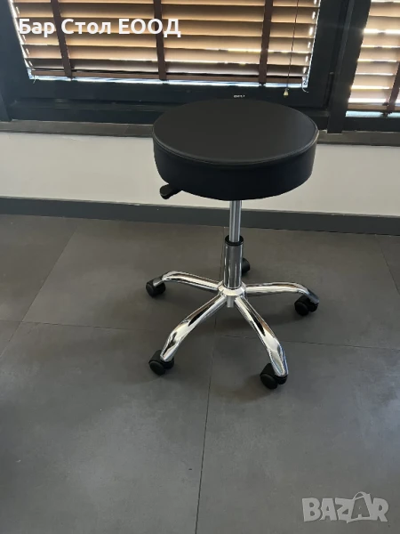 Стол на колелца Kiev black, снимка 1