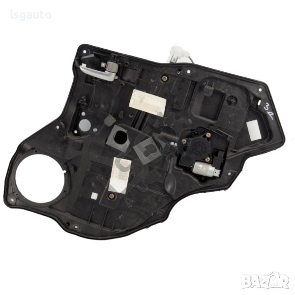 Механизъм с моторче заден десен ел. стъклоповдигач Mazda 2 I (DY) 2003-2007 ID: 119378, снимка 1