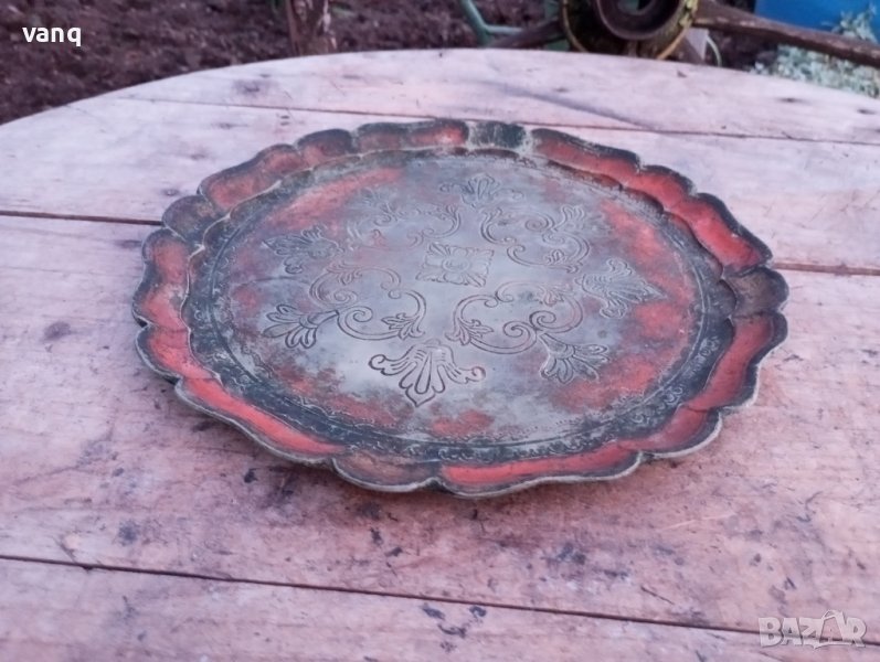 Стара чиния с маркировки, снимка 1