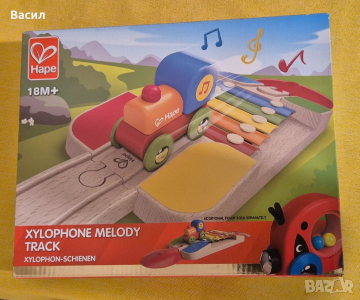 Hape Влакче звуците на ксилофона, снимка 1