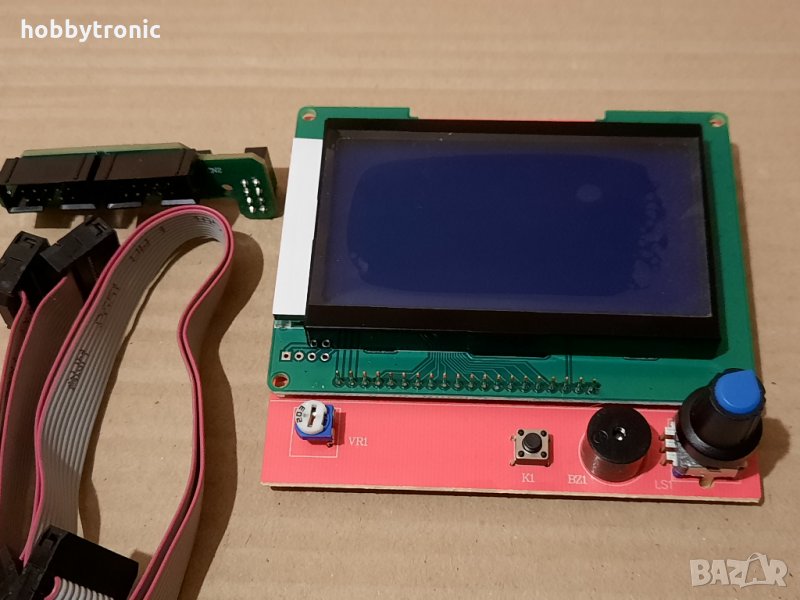 12864 LCD RAMPS 1.4 Reprap дисплей за 3D printer, снимка 1