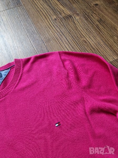 Страхотен мъжки пуловер TOMMY HILFIGER размер L, снимка 1
