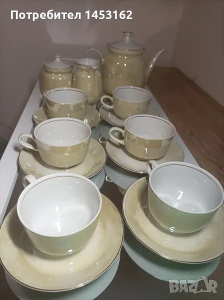 старинен порцеланов сервиз Китка, снимка 1