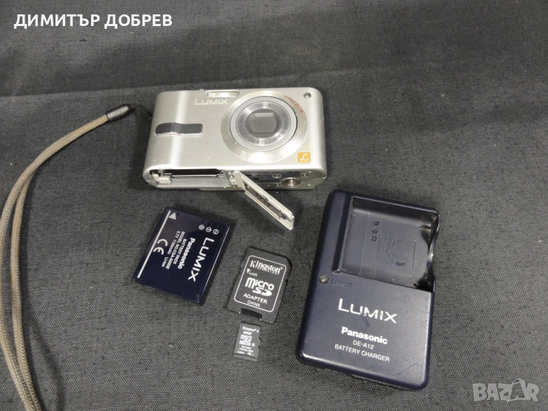 ЦИФРОВ ФОТОАПАРАТ PANASONIC LUMIX DMC FX10 6 MP DIGITAL CAMERA, снимка 1