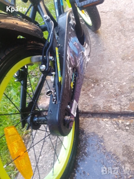 Детски велосипед 16инча biox monster black, снимка 1