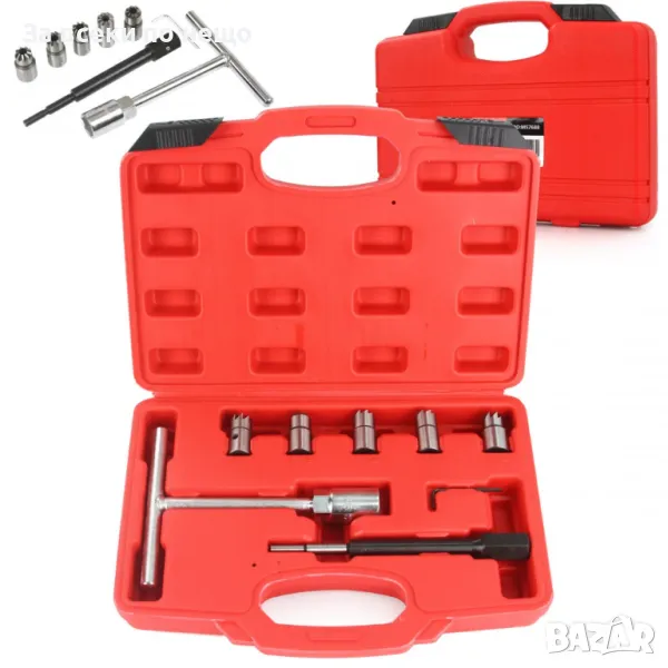 Комплект фрези за почистване на леглата на дюзи 7 части Mar-Pol, снимка 1