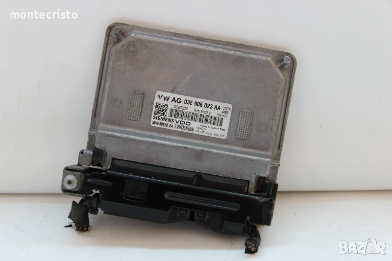 Моторен компютър ECU Seat Ibiza IV (2008-2015г) 03E 906 023 AA / 03E906023AA / 5WP40858 / 5WP40858, снимка 1