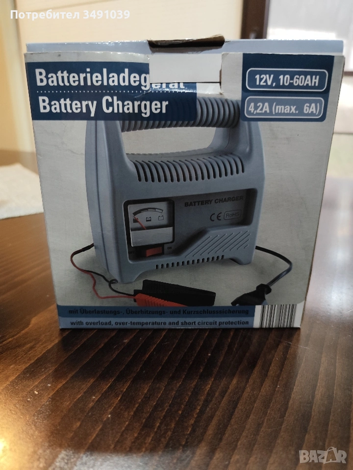 зарядно устройство за акумулатор 12v, снимка 1