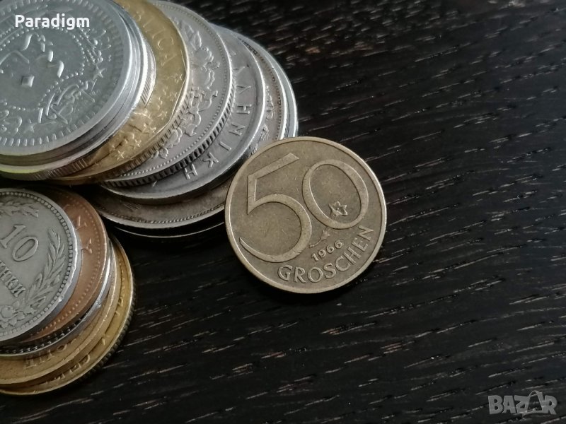 Монета - Австрия - 50 гроша | 1966г., снимка 1