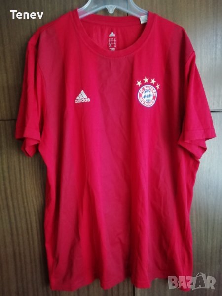 Bayern Munich Adidas оригинална памучна тениска Байерн Мюнхен XL, снимка 1
