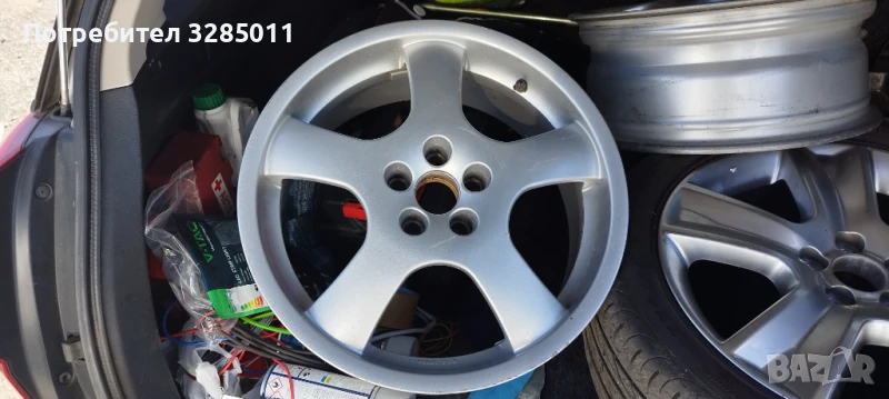 Джанти 17" 5*100 ЕТ35 Borbet, снимка 1