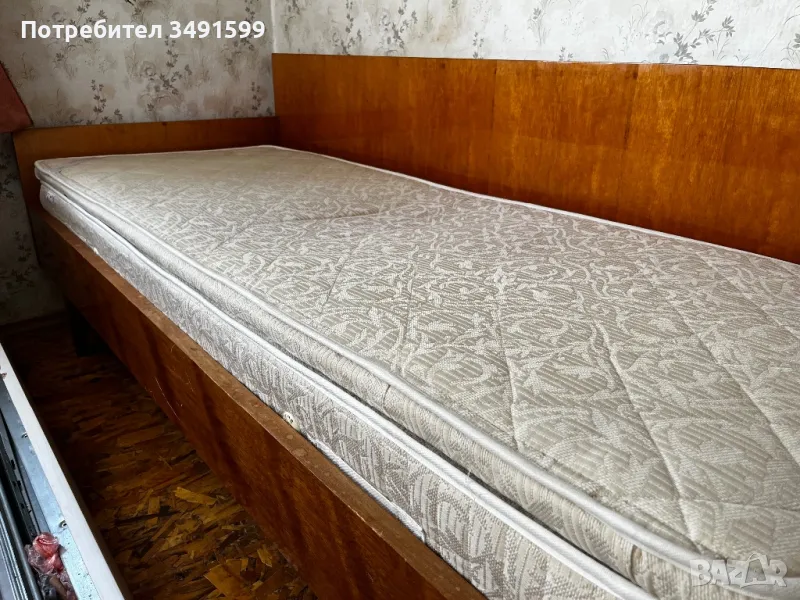 Легло от масивна дървесина, снимка 1