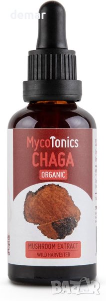 MycoTonics Organic Chaga Течна добавка с екстракт от гъби чага, снимка 1