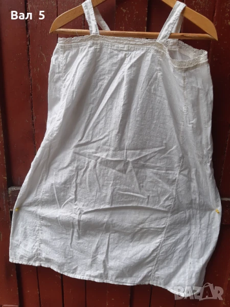 Автентичен кенарен комбинезон с дантела .Носия , риза, снимка 1