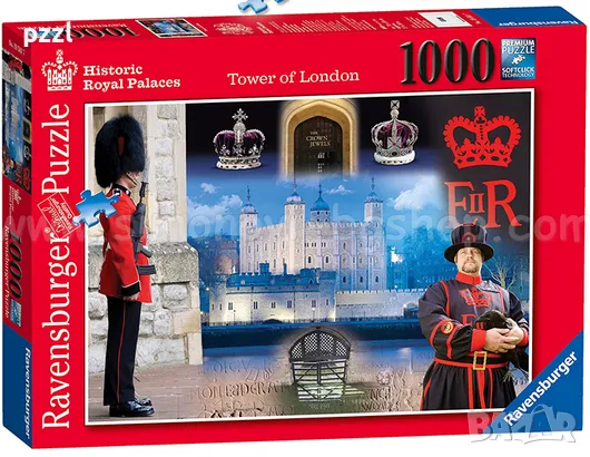 Пъзел "The Tower of London" Historic Royal Palaces Ravensburger 1000 части, снимка 1
