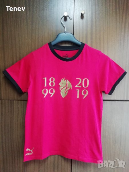 AC Milan 120 Year Anniversary 1899-2019 Puma оригинална 11-12г детска тениска юбилейна Милан Пума , снимка 1