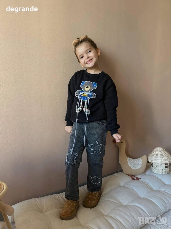 Детски комплект Блузка+Дънки , снимка 1